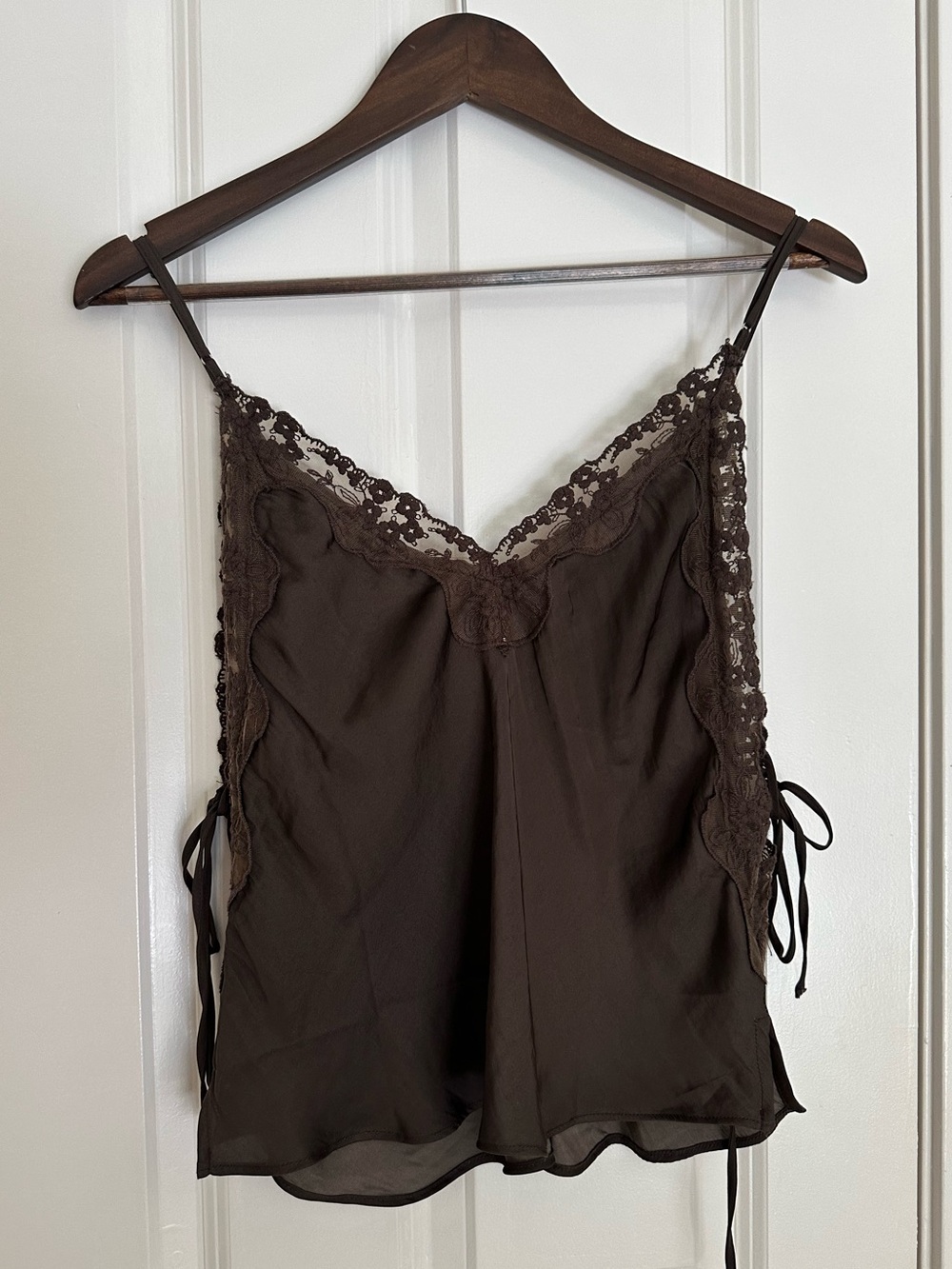 Free People "Someone Like You" Cami in Brown, M - Picture 3 of 3